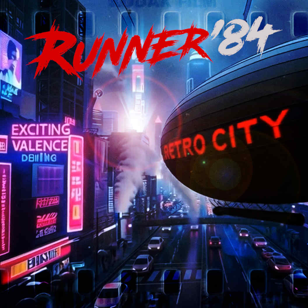 Exciting Valence synthpop artwork